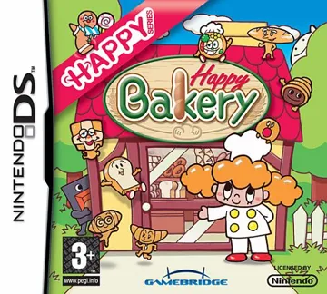 Happy Bakery (Europe) (En,Fr,De,Es,It) box cover front